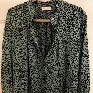 Leopard Print Blouse from Equipment